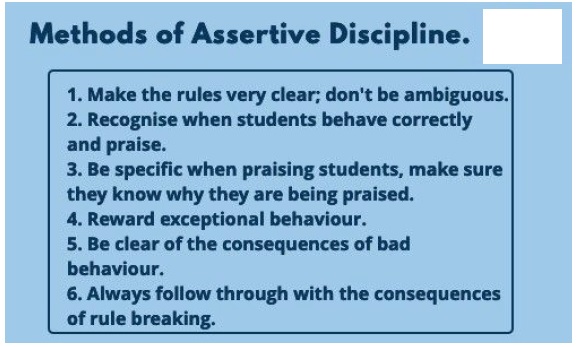 Canter s Theory of Assertive Discipline. Teachers License Dubai UAE